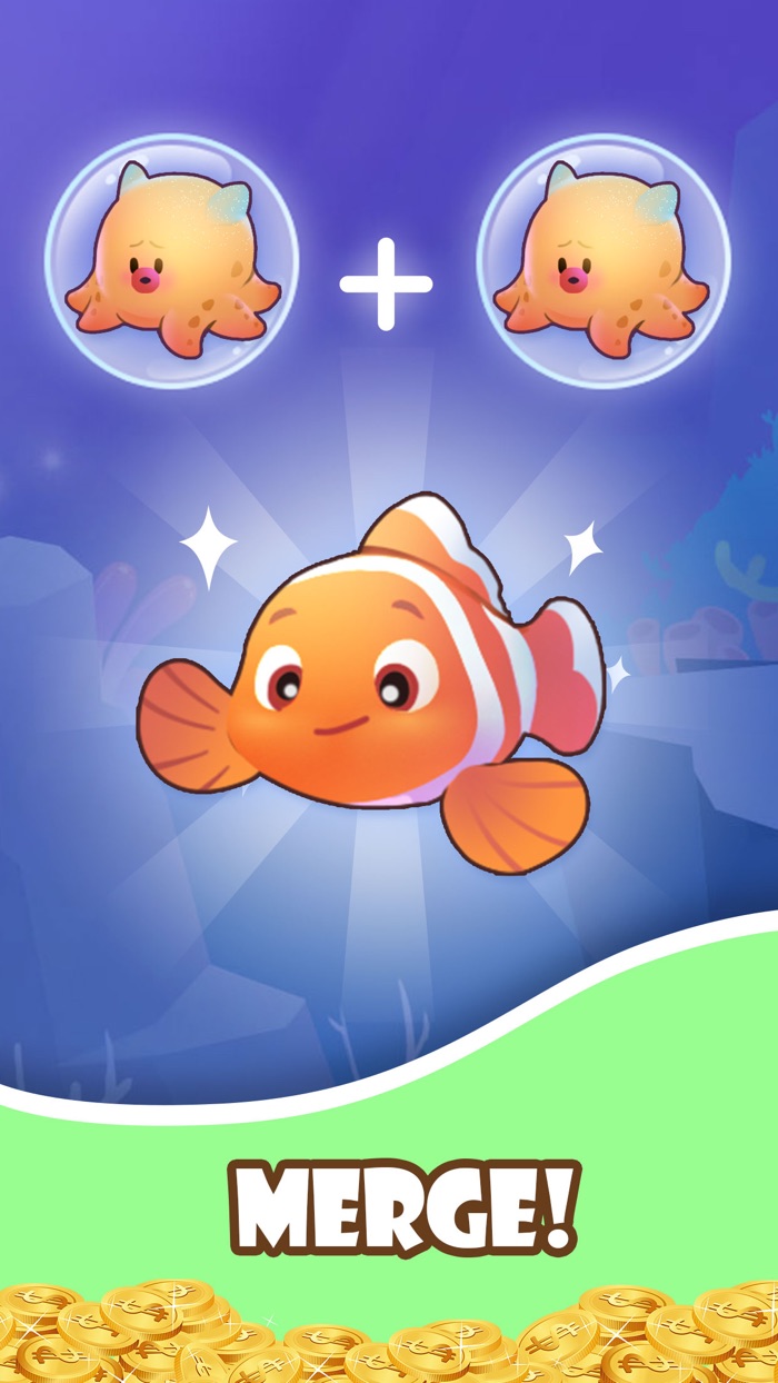 Merge Fish - Fishdom  Win