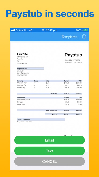 Paystub Maker
