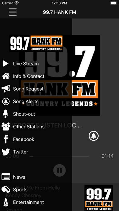 How to cancel & delete 99.7 Hank FM from iphone & ipad 2