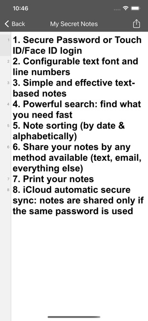My Secret Notes On The App Store Then, tap the text to display the keyboard. my secret notes