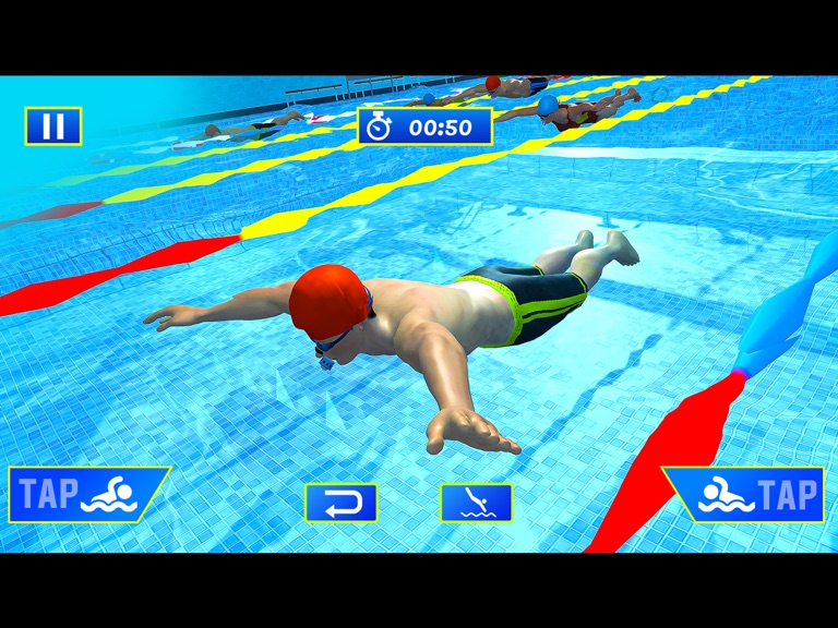 【图】Pool Stunt Race 水上游泳池特技比赛(截图3)