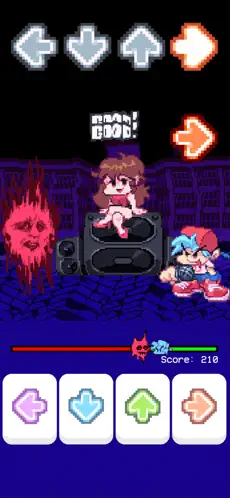 Screenshot 2 FNF Senpai - Music rhythm game iphone
