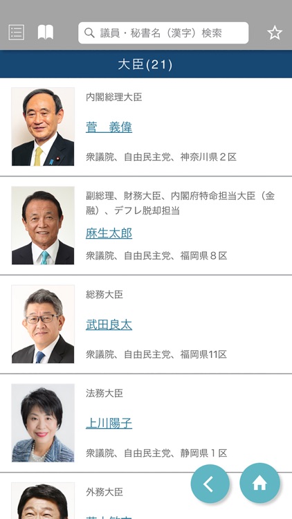 国会議員要覧 令和2年11月版