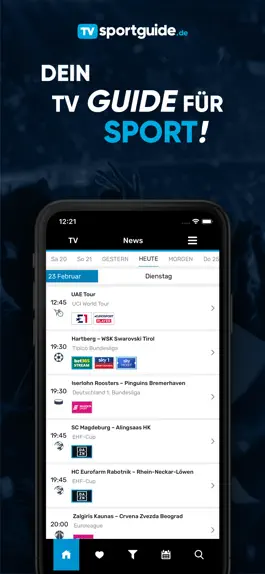 Game screenshot TVsportguide.de - Sport im TV mod apk
