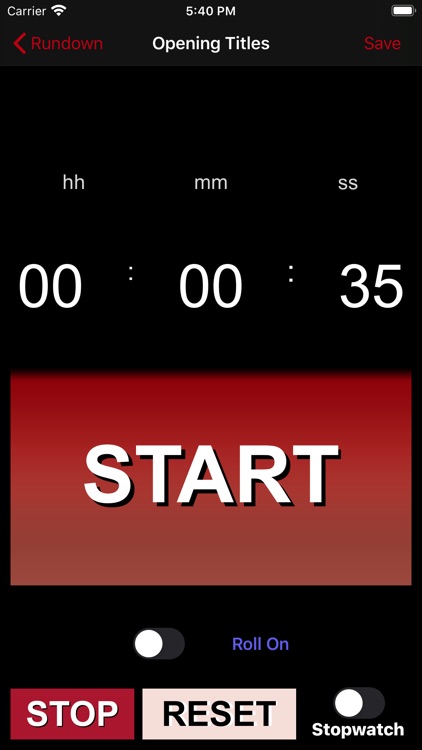 TVProd Timer Pro screenshot-8