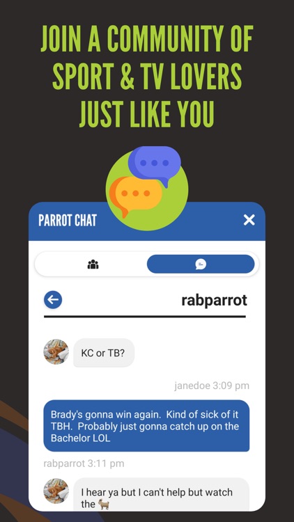 Parrot: For Sports & TV Fans