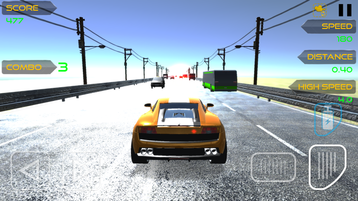 Autopista loco corredor