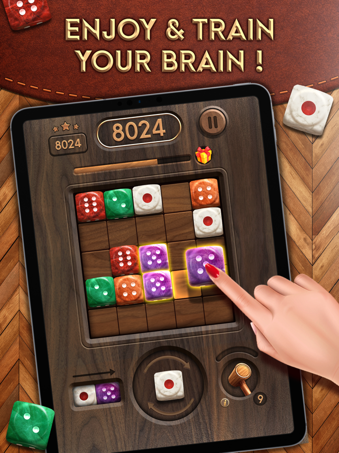 Merge Dice Block Puzzle Jewel