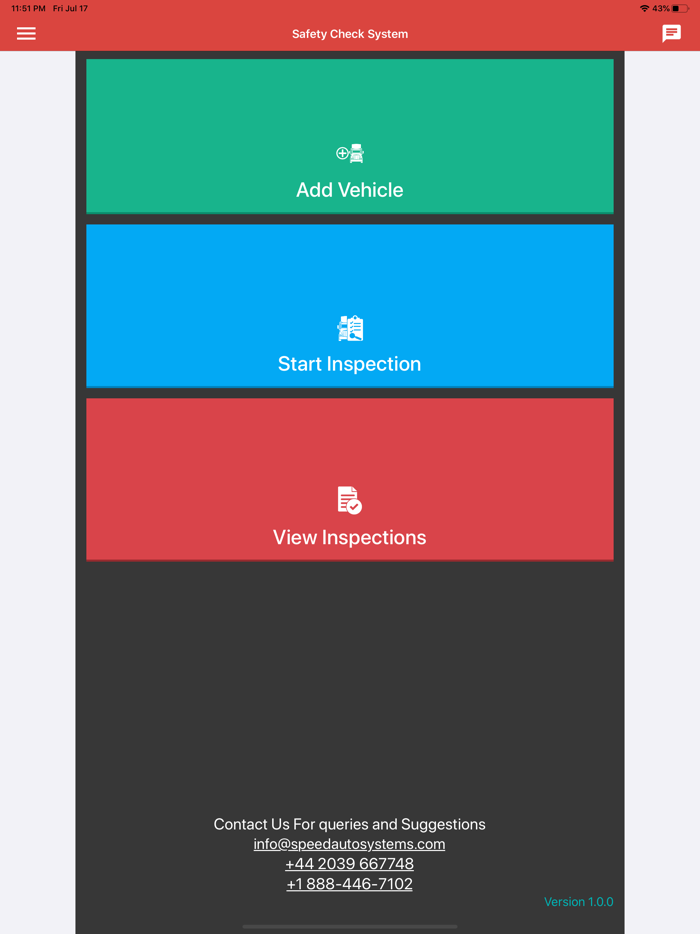 UK Vehicle Safety CheckSCS