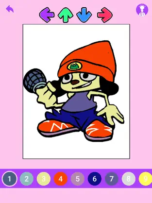 Captura 4 FNF Coloring Arrow Game iphone