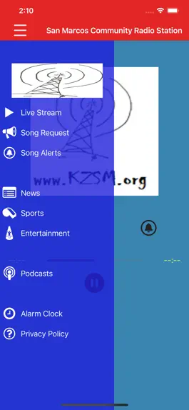 Game screenshot KZSM San Marcos Radio apk