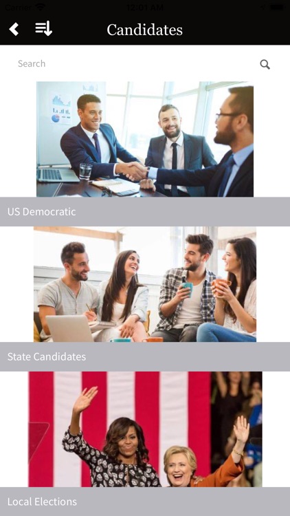 PoliticalMeetings.com screenshot-3
