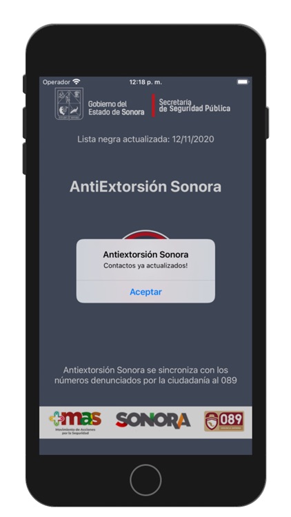 Antiextorsión Sonora screenshot-4
