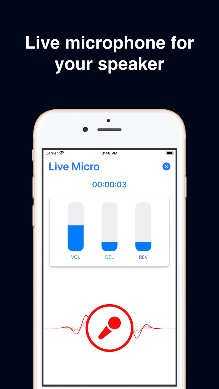 Speaker Controller  Live Mic