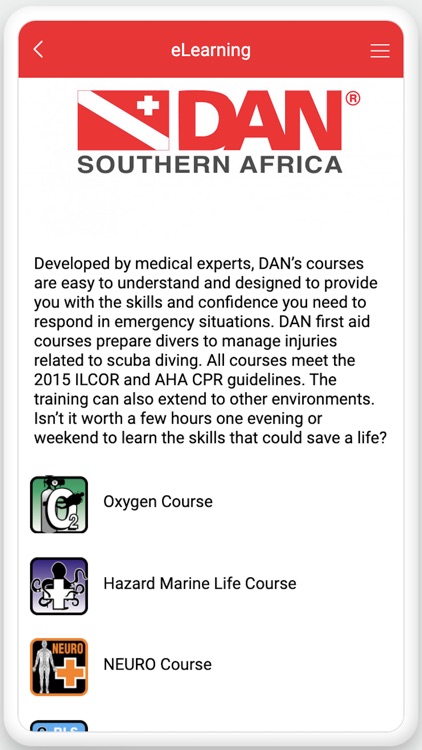 DAN - Diving Safety Essentials