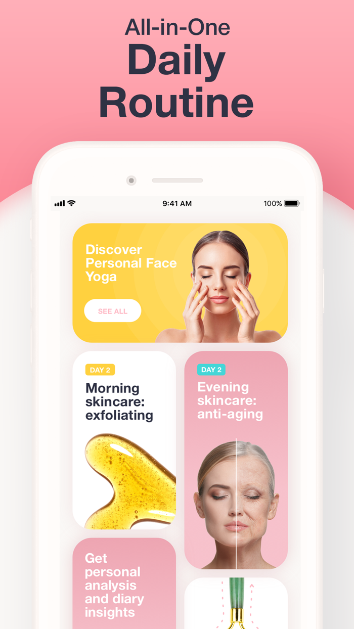 MyFace Skincare Routine Diary