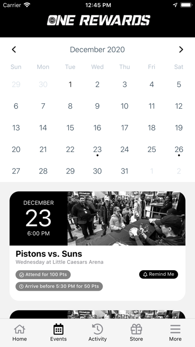 Screenshot #3 pour Pistons One Rewards