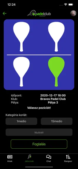 Game screenshot PadelClub Hungary hack