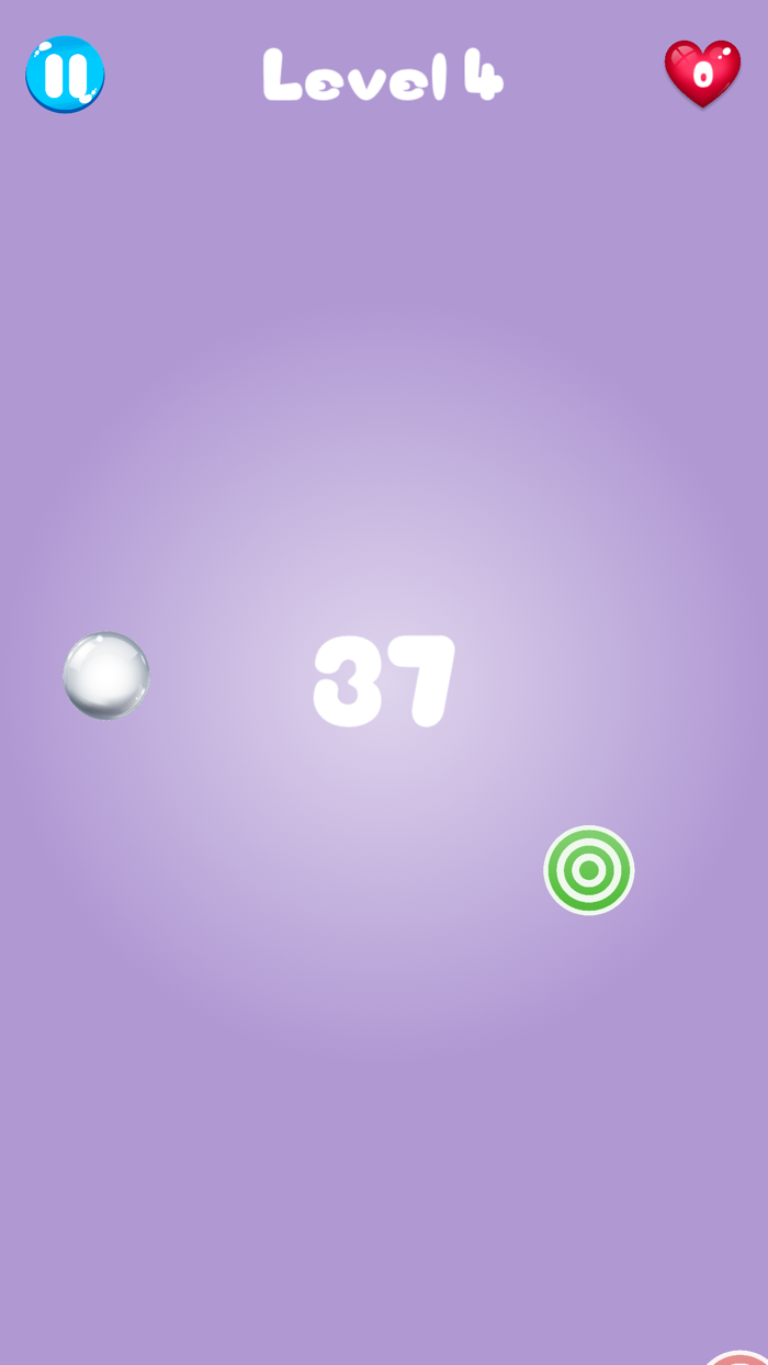 go marble hit the target