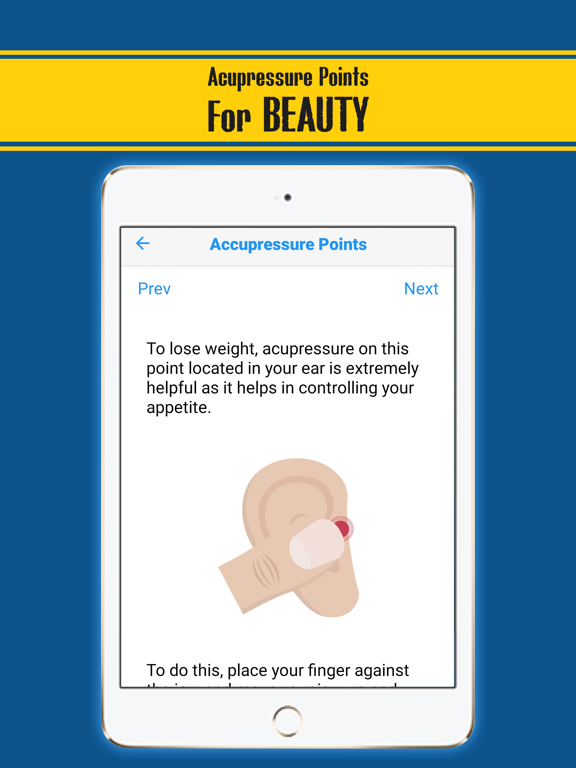 Accupressure Yoga Point Tips screenshot 3