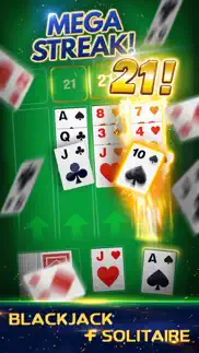 21 gold: a blackjack game iphone screenshot 1