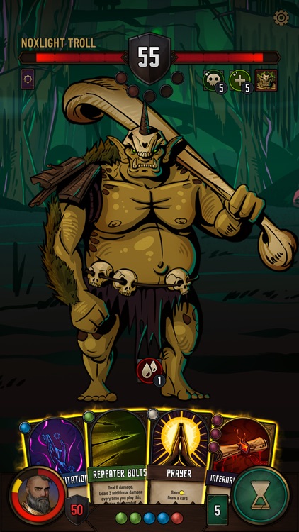 Dawncaster: Deckbuilding RPG screenshot-5