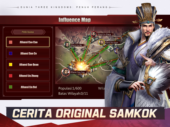 Three Kingdoms：Hero Legendaris