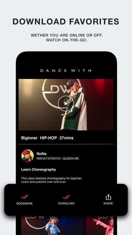 DANCE WITH-ONLINE DANCE CLASS screenshot-3