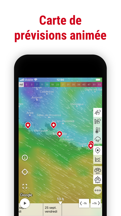 Windfinder: carte vent & météo Windfinder: carte vent & météo