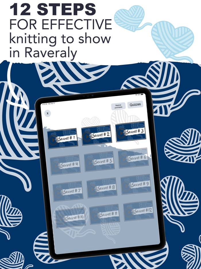 Knitting  Stitch The Yarn App