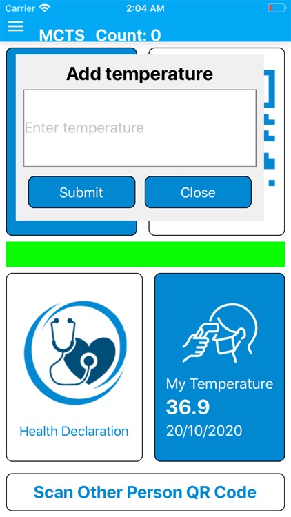 MCTS APP