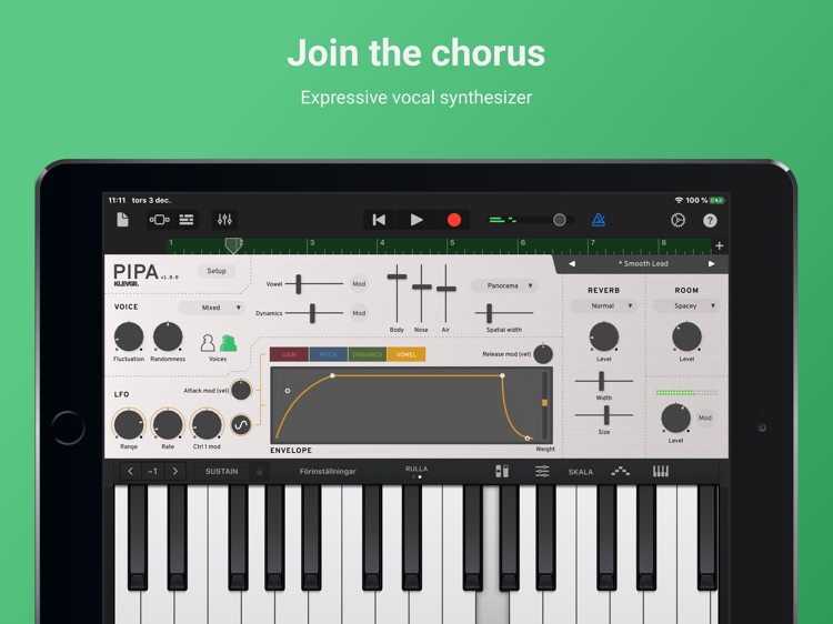 Pipa Vocal Synthesizer