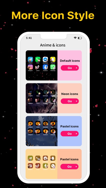 App Icons - Anime Theme screenshot-3