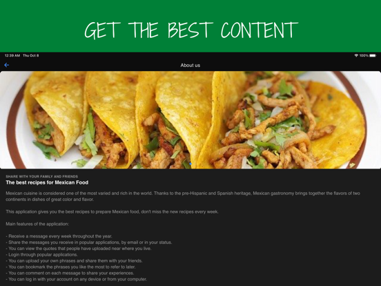 Mexican Food Recipes screenshot 2