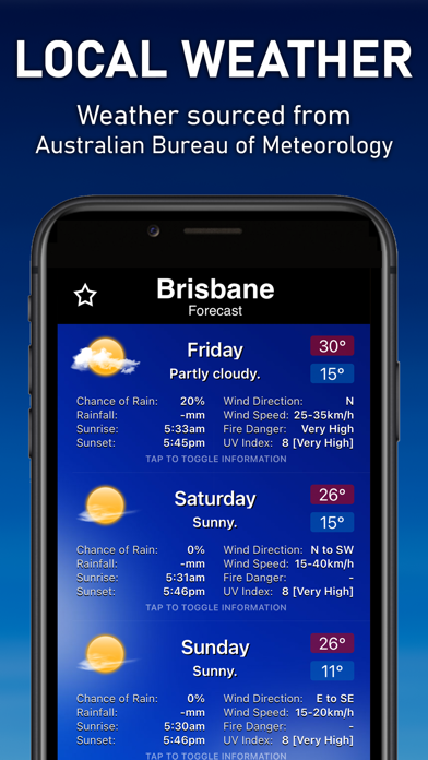 Australia Weather Inf... screenshot1