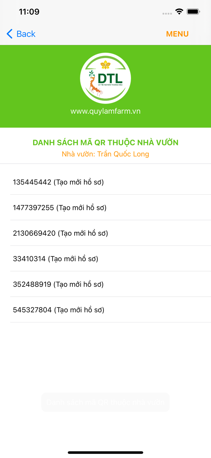 DTL-Quản lý Truy xuất Hoa Lan