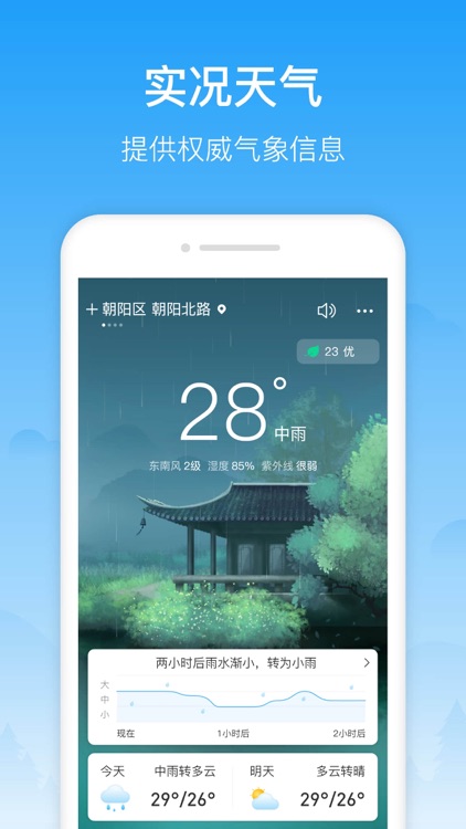 相雨天气 中国中央天气预报温度变化by Shanghai Shengdun Interactive Network Technology Co Ltd