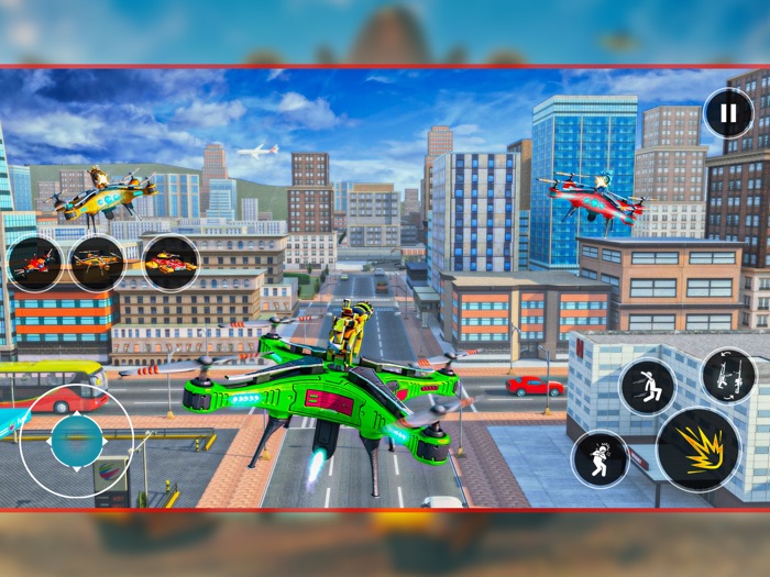 Multi Robot Jet Transform