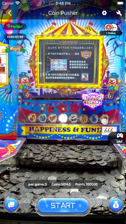 Coin Pusher -Real Claw Machine