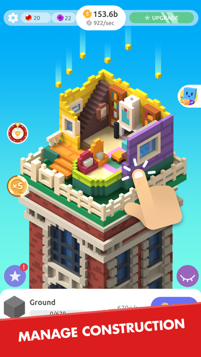 TapTower - Idle Building Game screenshot 4