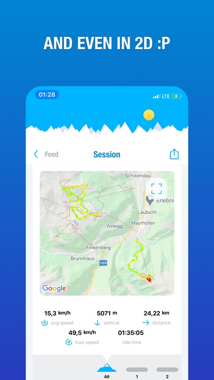 Ski & snowboard tracker screenshot-3