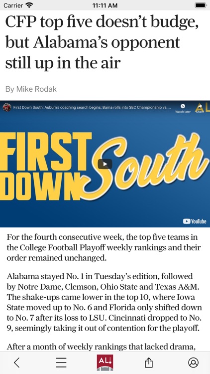 al.com: Crimson Tide Football