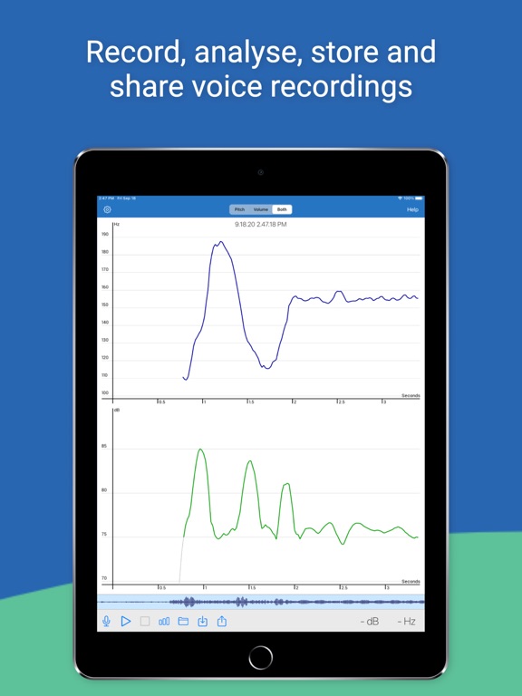 Voice Analyst: Pitch & Volume