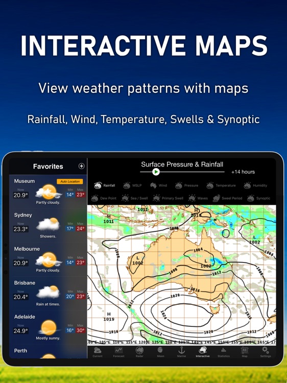 AUS Weather for iPad HD screenshot-9