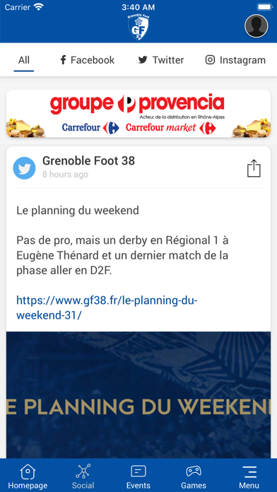 Grenoble Foot 38 screenshot 3