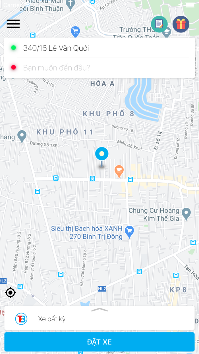 Taxi Thu Bồn