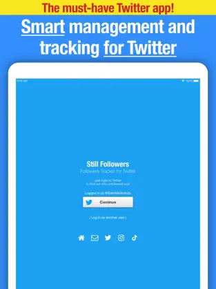 Captura de Pantalla 5 Still Followers for Twitter iphone