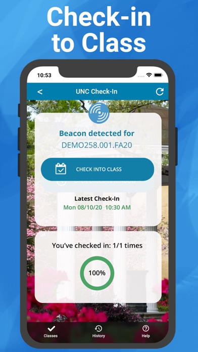 How to cancel & delete UNC Check-In from iphone & ipad 3