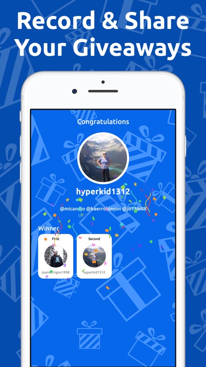 Easy Giveaway for Instagram