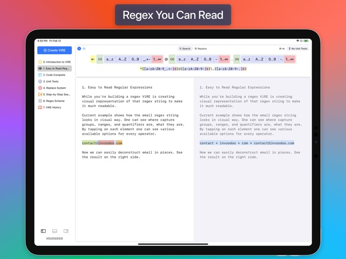 ViRE – Regex you can read